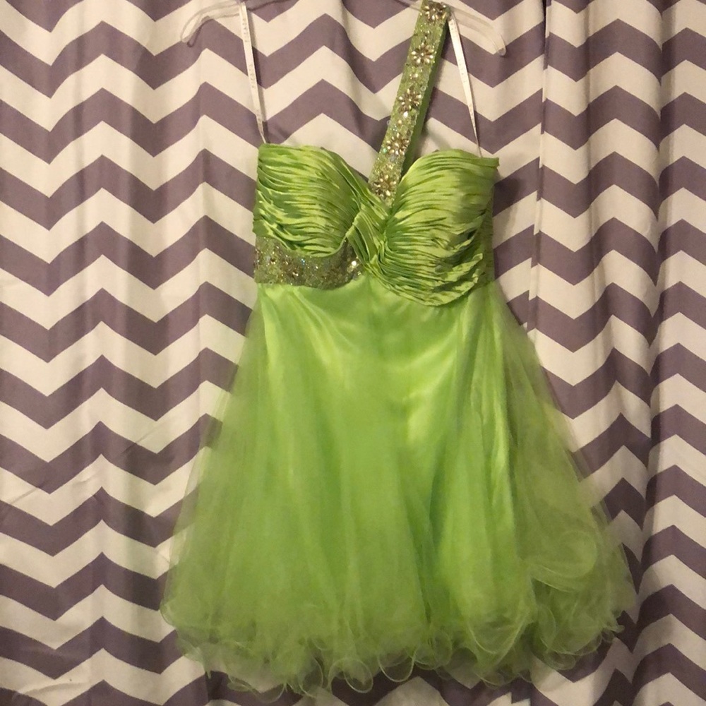 Like Green Party Dress